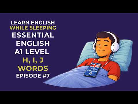 Learn A1 English Words | Simple A1 Vocabulary with Examples | Basic Vocabulary for Beginners