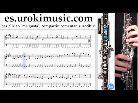 Tutorial de Oboe Charlie Puth & Selena Gomez - We Don't Talk Anymore Clases Notas Parte#1 um-927