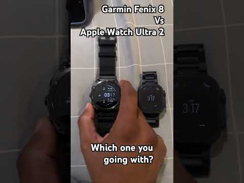 Garmin Fenix 8 Vs Apple Watch Ultra 2