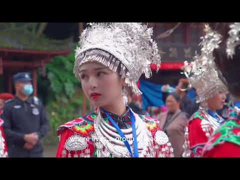 Songtao Miao Costume of Guizhou, Ready to Go International.