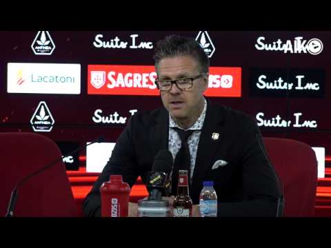 Norlings korta presskonferens efter S.C. Braga-AIK