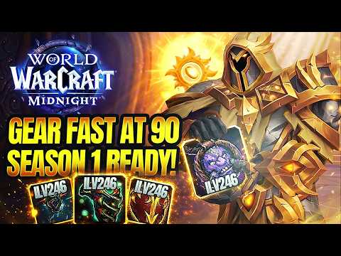 The COMPLETE Level 90 Gearing Guide (Midnight Pre-Season) - World of Warcraft