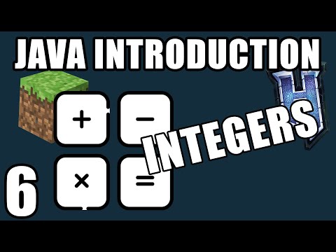 Java Integers Math Arithmetic Operators Java Introduction For Minecraft Modding