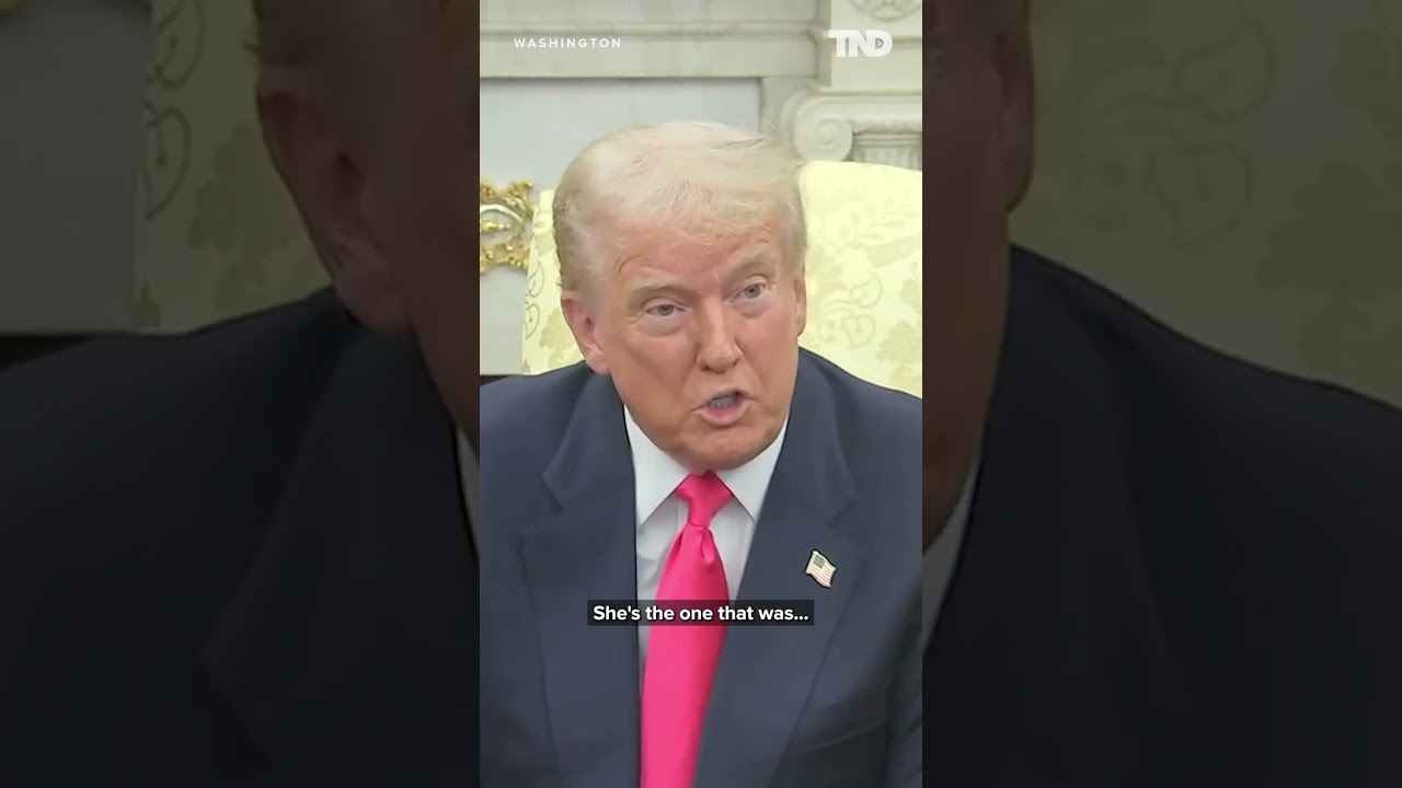 Trump calls Chuck Schumer a Palestinian, berates Democrats for their behavior