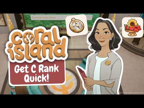 How to Increase Your Town Rank on Coral Island!