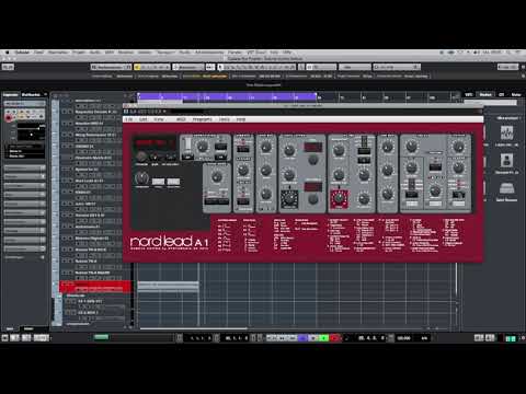 Nord Lead A1 Editor VST for Apple MAC and Windows - VST3 Mac included