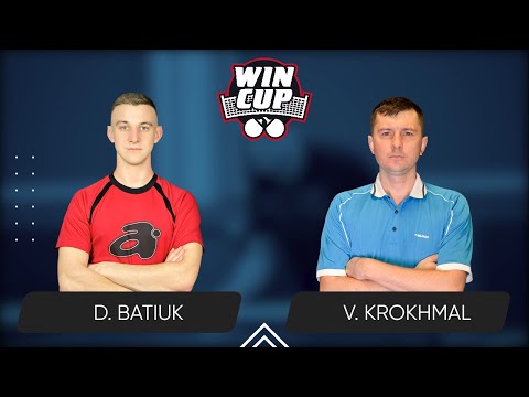 15:00 Dmytro Batiuk - Vitalii Krokhmal 14.10.2025 WINCUP Master. TABLE 1