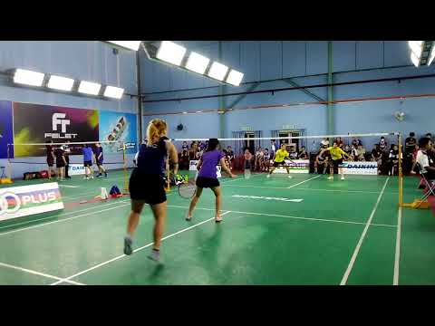 Badminton SF DAIKIN International Girls Double U21 - Myisha / Hoe Shi Yun Vs Celine Ng / Sheng Thing