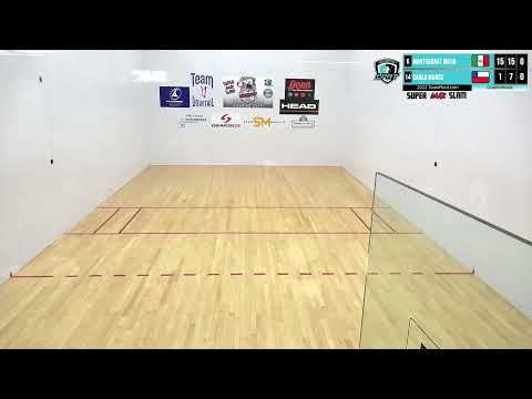 2022 TeamRoot.com SuperMAX Slam- Quarterfinals - Montserrat Mejia vs Carla Munoz