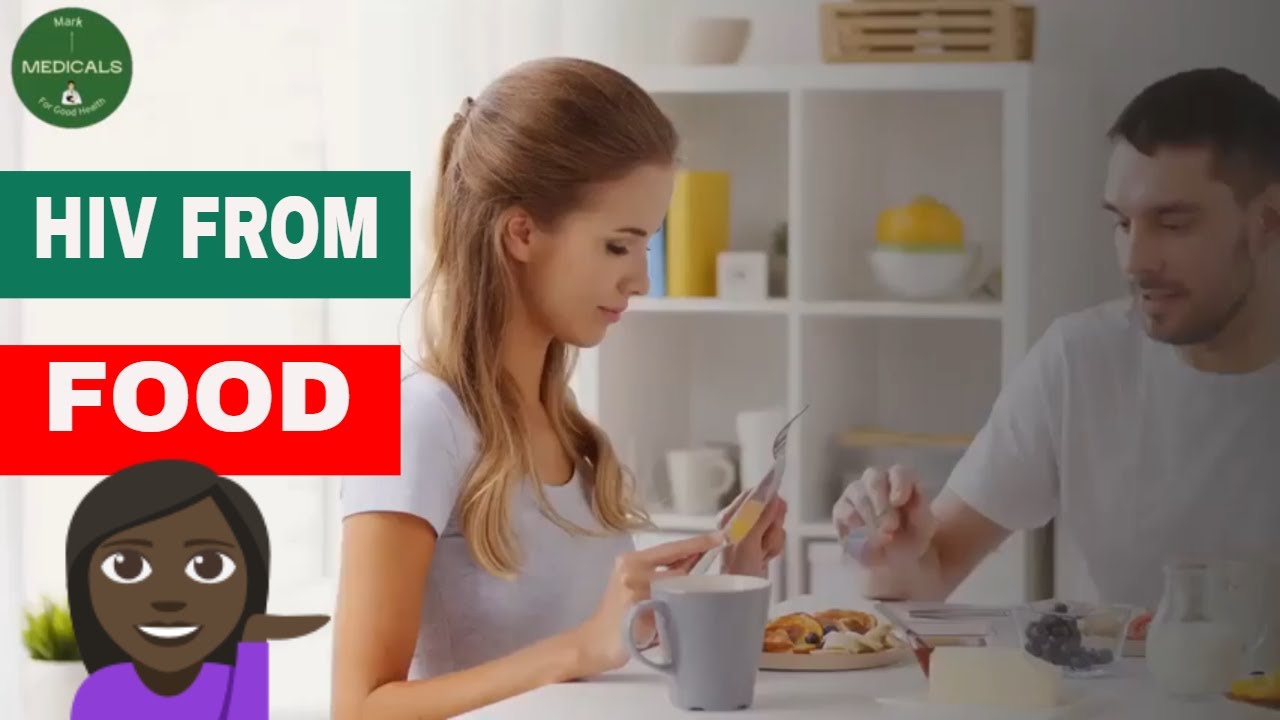 Can you get HIV from someone biting into your food then you eat it