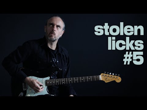 I had to learn these STEVE VAI lick...