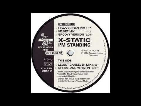 X-Static - I'm Standing (Visnadi Heavy Organ Mix) HQ
