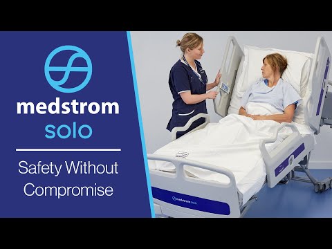 A unique and highly versatile hospital bed with an unrivalled height range for maximum patient and caregiver safety.