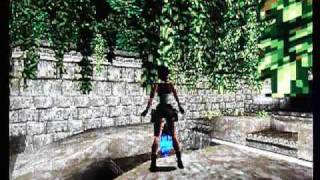 TombRaider on the Playstation / PS1. Gameplay & Commentary