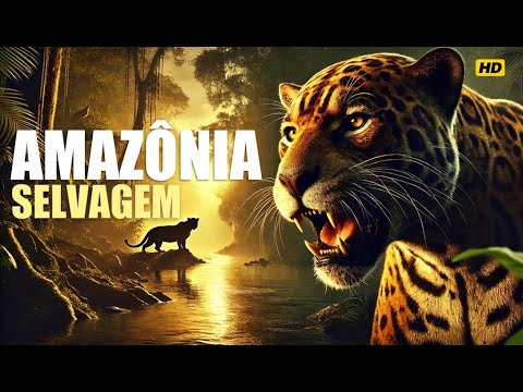 ONÇA PINTADA - a incrível Amazônia selvagem | Documentário Completo