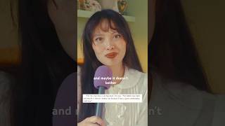 your mom didn’t get a new nose so why should you ❤️‍🩹