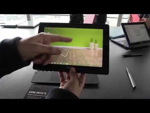 Acer Aspire Switch 10 (2015) Hands-on [German/Deutsch]