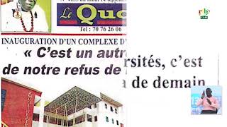 Revue de presse du 14 septembre 2026