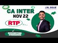 CA Inter RTP Nov 22 Accounting Standards