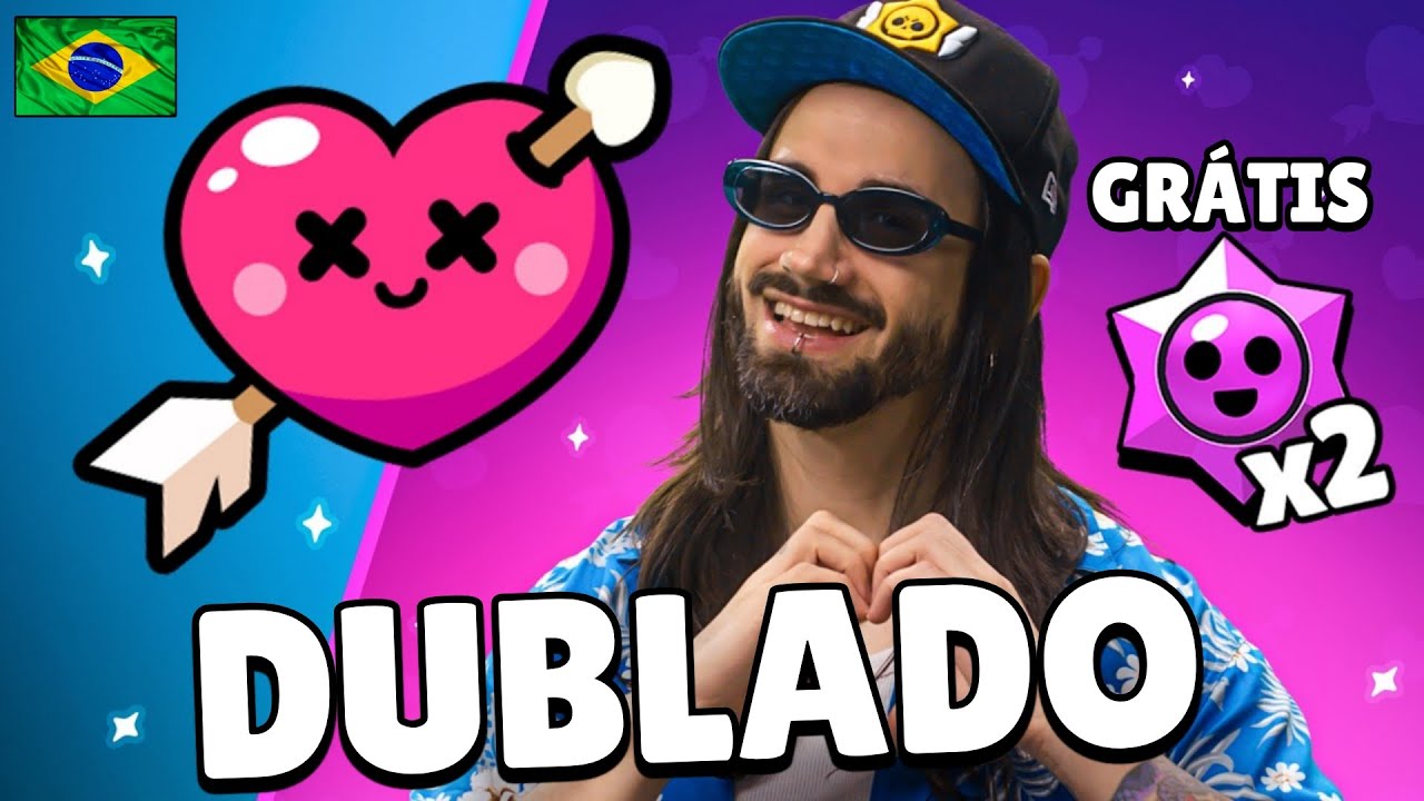 DUAS HIPERCARGAS DE GRAÇA! ESSE É O EVENTO DE PRIMEIRO BEIJO no BRAWL STARS! DUBLADO PT - BR