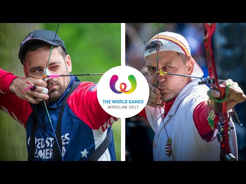 John Demmer III v Istvan Kakas – barebow men's gold final | Wroclaw 2017 World Games