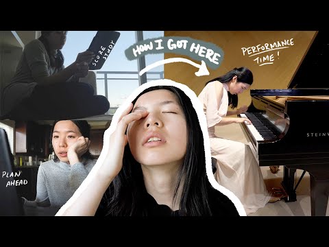 How a Juilliard Student Prepare for a Music Concert Performance - COVID edition