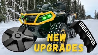Lionparts Unbehaved Airbox Lid and Shift Lever Can Am Outlander/Renegade Install