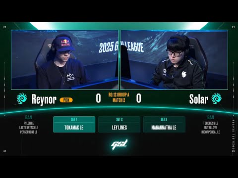 [2025 GSL S1] Ro.12 Group A Match2 Reynor vs Solar