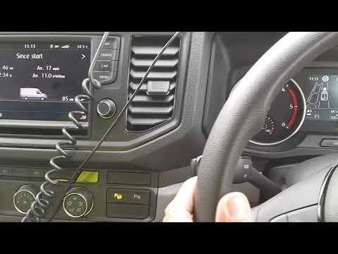 New VW Crafter parking assistance