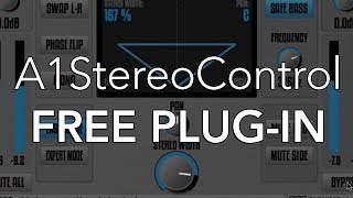 Video thumbnail for A1StereoControl | FREE PLUG-IN WEEKLY by MusicTechHelpGuy