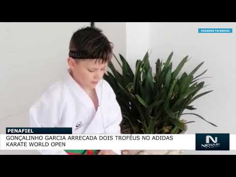 Gonçalinho Garcia arrecada dois troféus no Adidas Karate World Open