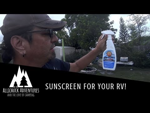 RV Maintenance-Using 303 Aerospace Protectant and Slide Out Conditioner