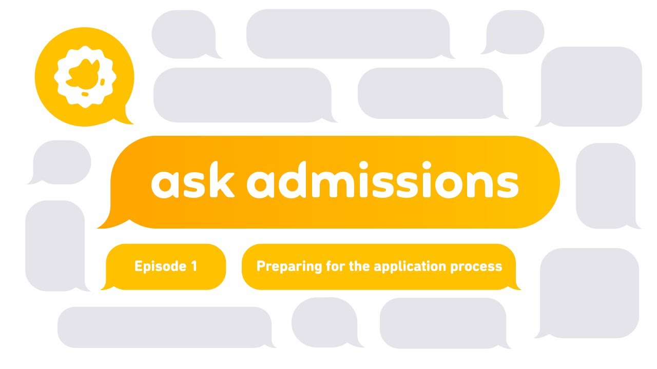 Admissions Advice: Preparing to apply to university