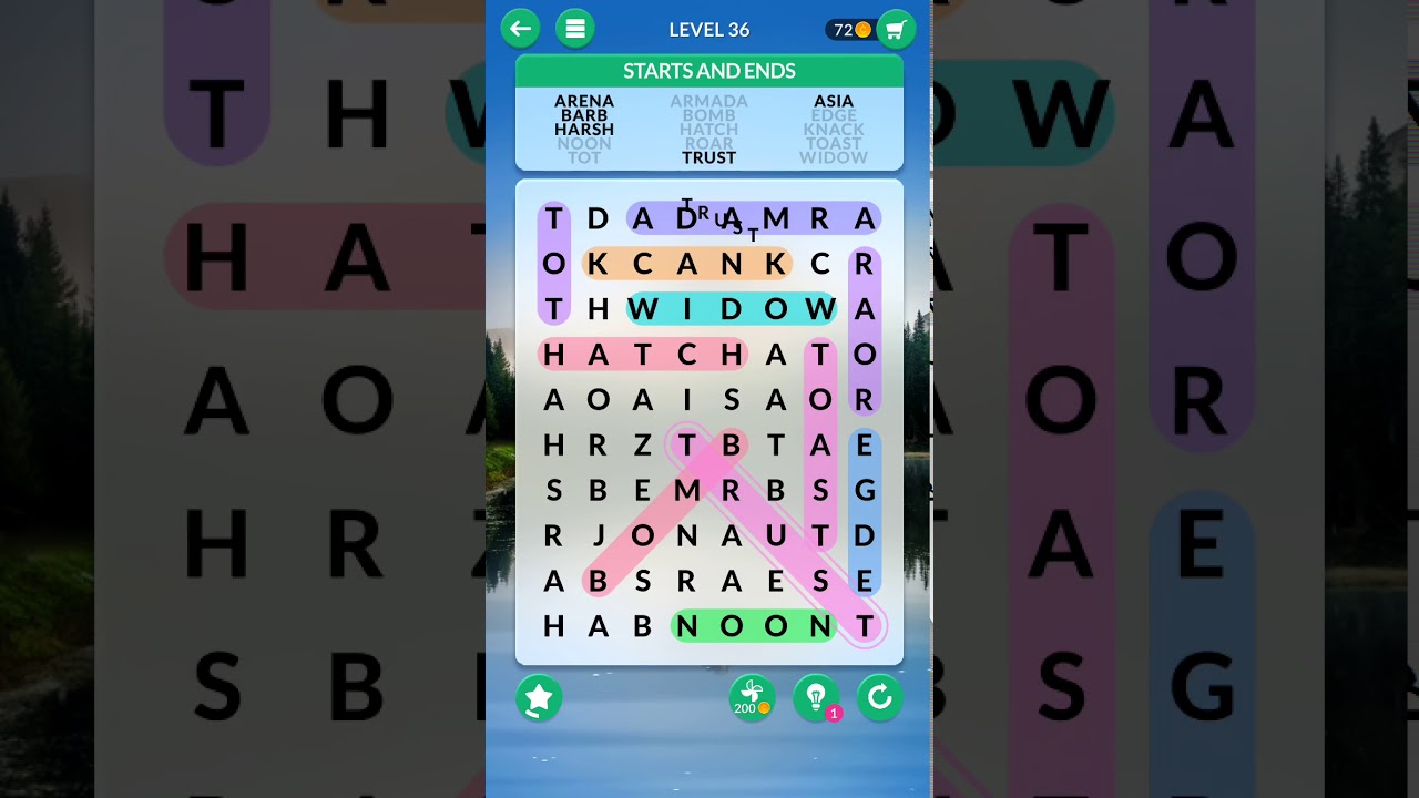 Wordscapes Search Level 36