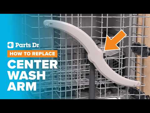 GE Dishwasher Center Wash Arm Replacement | Part WD22X33498 | Parts Dr | Top Rack Spray Arm Repair