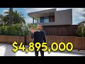 Inside A Newly Constructed California Contemporary Home With Above Ground Pool