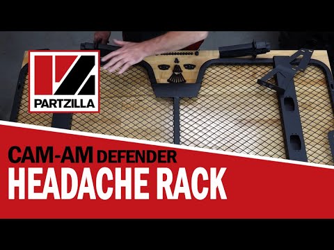 Can Am Defender Headache Rack Installation | Can-Am Defender Accessories | Partzilla.com