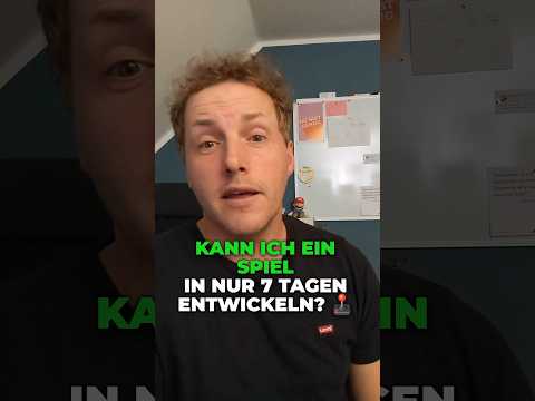 Ein Spiel in nur 7 Tagen entwickeln? 🤨 Meine Nichte stellt mich vor ungeahnte Herausforderungen 😭