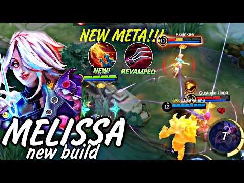 MELISSA NEW ITEM IS HERE!! TRY THIS NEW MELISSA META BUILD | MELISSA BEST BUILD 2023 | MLBB
