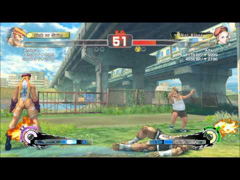 Super Street Fighter IV Arcade Edition v.2012 Ranked match - iAntique (Adon) vs Alfarin (Cammy)