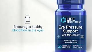 Life Extension For Healthy Eyes, Try Eye Pressure Support 
