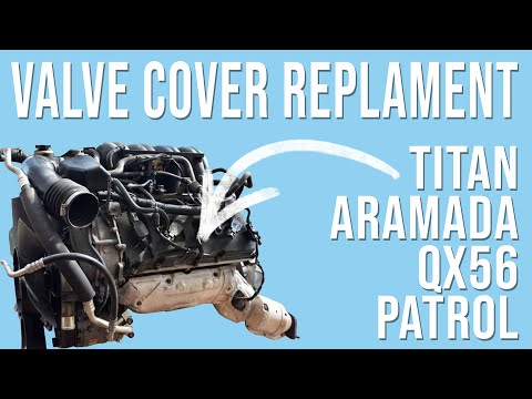 How To Replace The Valve Covers In A Nissan Titan/Armada/QX56 (vk56)