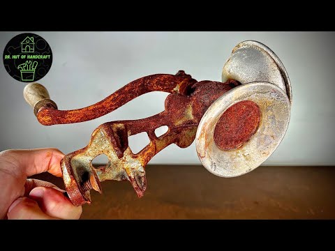 'Jobi' poppy seeds grinder restoration I Dr. Hut of Handcraft