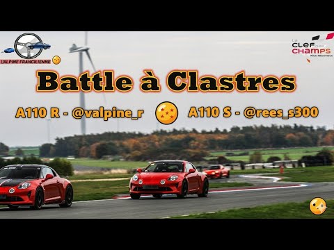 ⚔️ Battle Alpine à Clastres 💨  A110 R VS A110 S - 19/10/2025