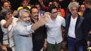 Aamir Khan Interaction Visuals With Rajamouli @ RRR Success Meet | Makarand Deshpande