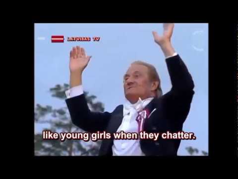 Latvian Song Festival 1990 - "Balsis" (The Voices) ENGLISH subtitles/translation