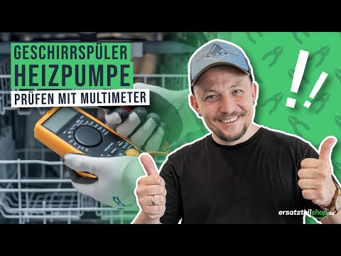 Heizung Heizpumpe Geschirrspüler testen