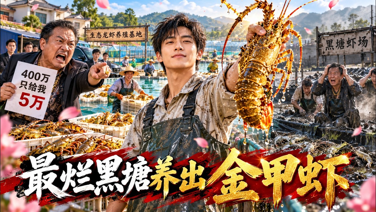 表舅靠我的技術一年賺400萬，他卻只分我5萬，還笑我只是個撒飼料的！我轉身承包全村最爛的黑水塘！等5
