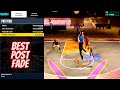 BEST POST FADE NBA 2K23!