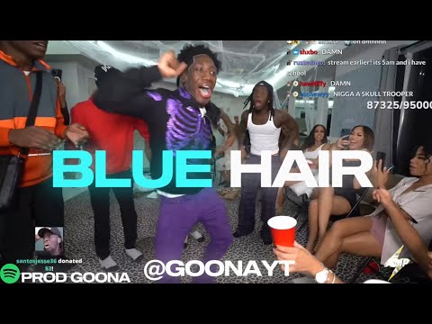 (FREE) Raud X 2RARE X Bandmanrill X Jersey club Dance type beat - "Blue hair” Prod @GoonaYT
